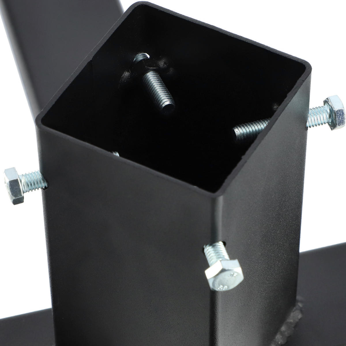 KADAX Weihnachtsbaumständer aus Metall für Weihnachtsbaum, Schwarz, Loft - Schwarz, Metall (27cm) - KADAX