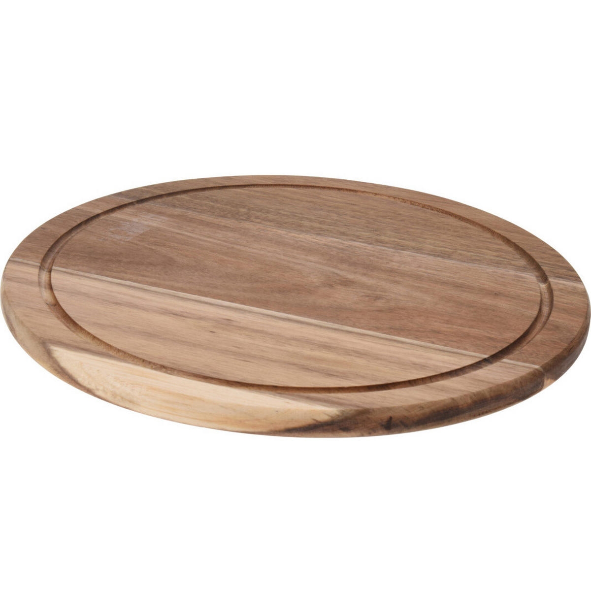 SCHNEIDEBRETT Akazienholz rund Ø 30 cm - Braun, Holz (30/30cm) - Excellent Houseware
