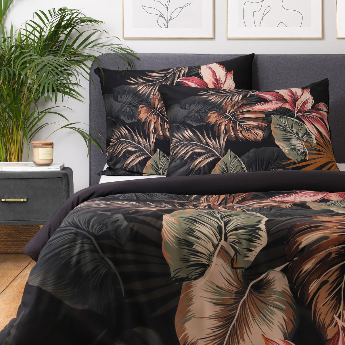 BETTWÄSCHE Fonce 160/200 cm - Multicolor, Textil (160/200cm) - Homla