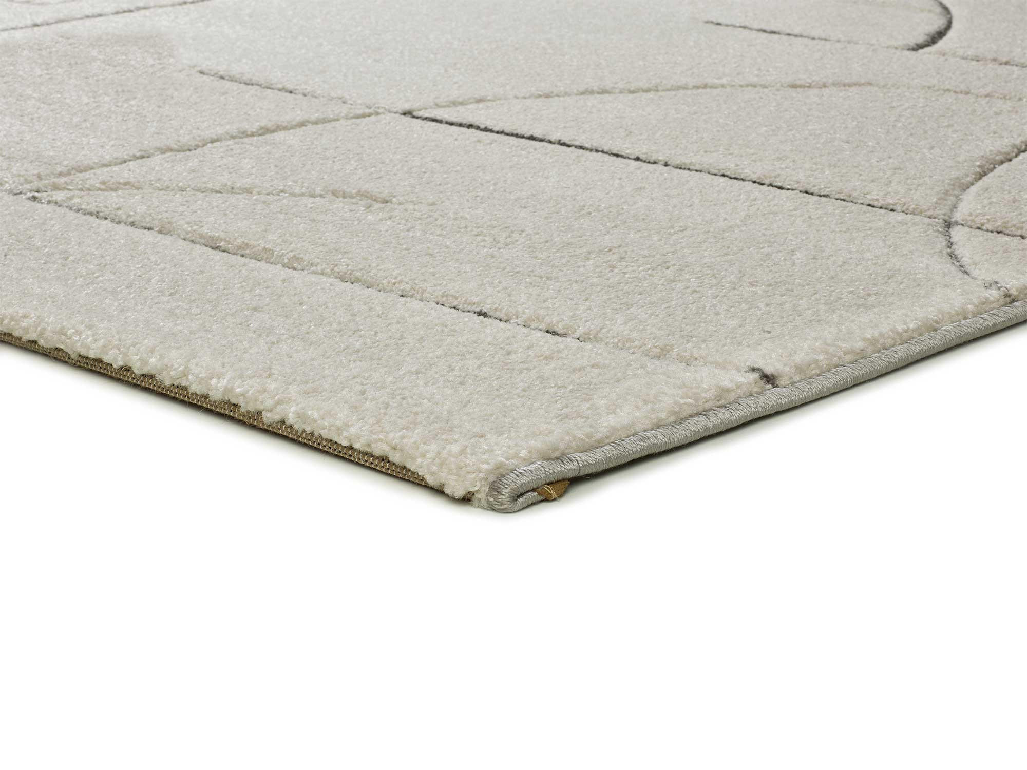 Thumbnail - Atticgo Webteppich, Creme, Textil, Abstrakt, Rechteckig, 80x150 cm, Oeko-Tex® Standard 100, antistatisch, für Fußbodenhe...