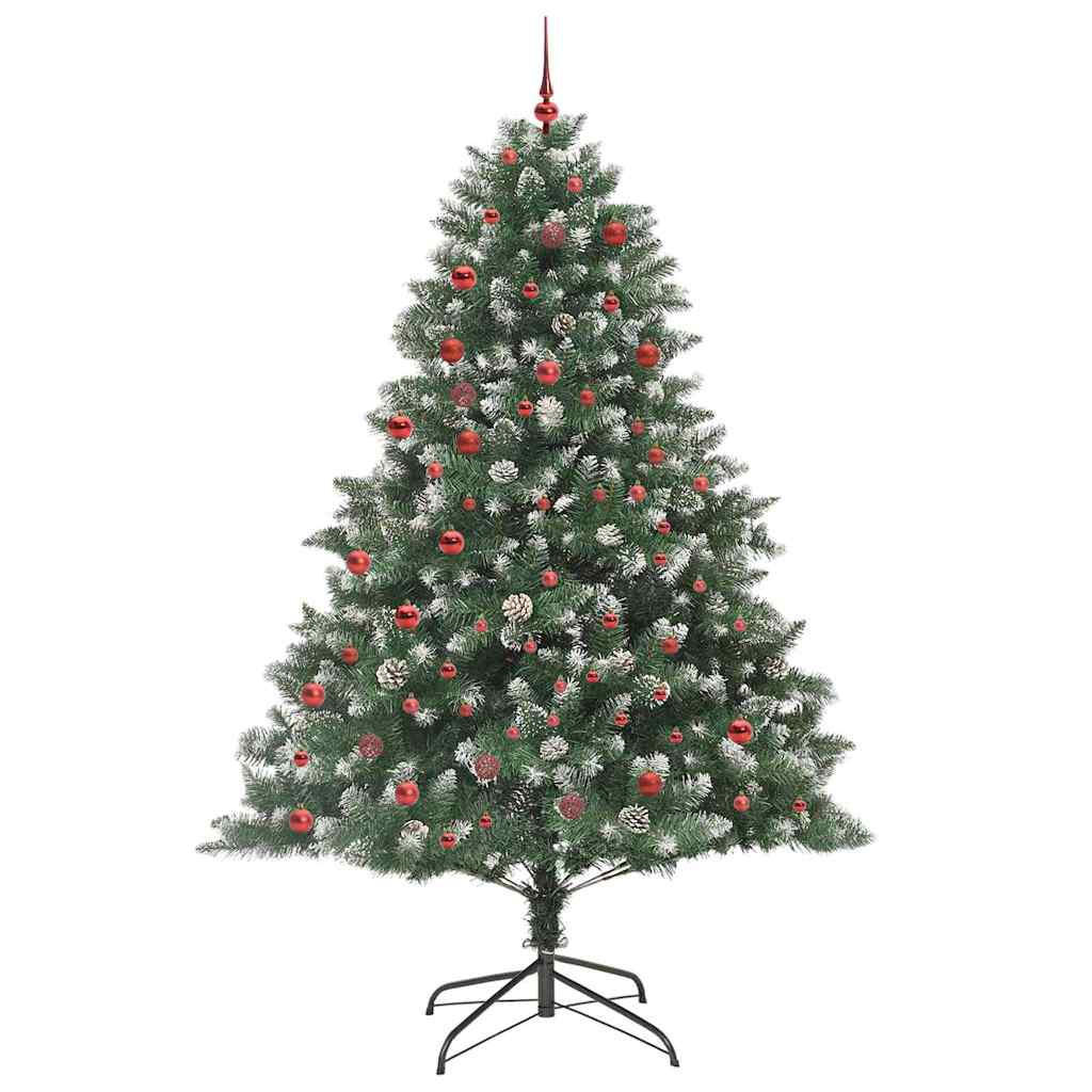 vidaXL Weihnachtsbaum Grün 210 cm
