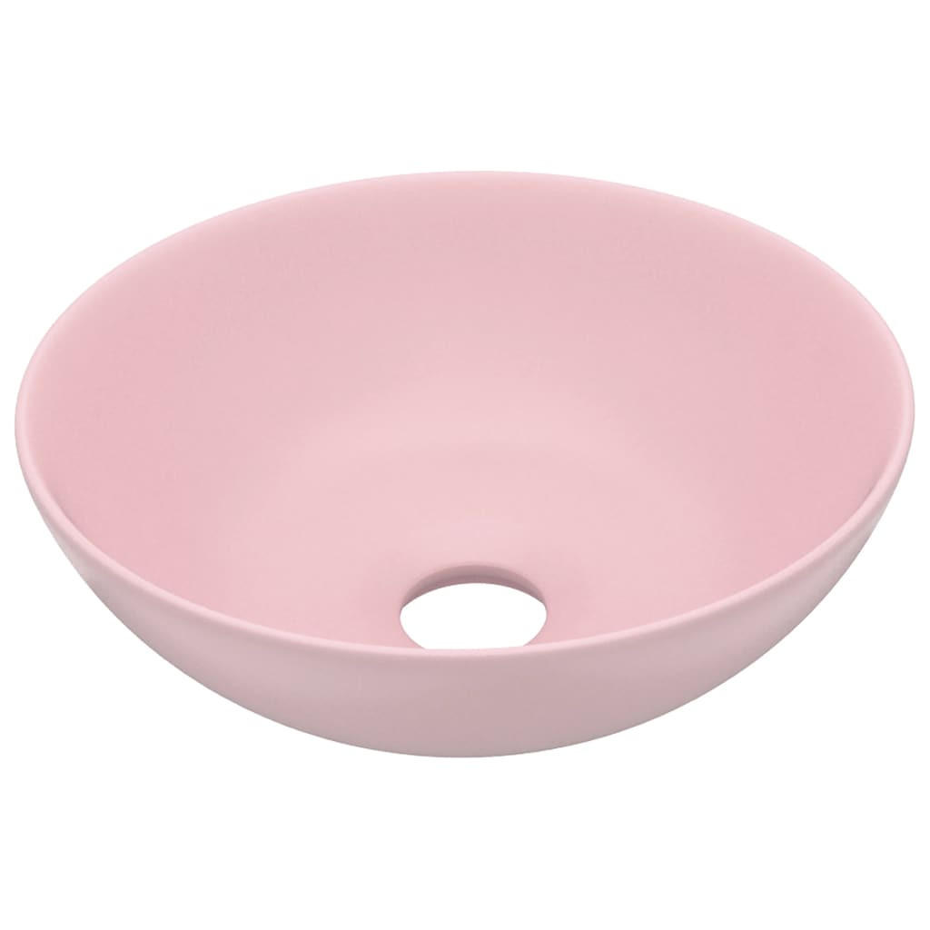 WASCHBECKEN Langlois 28/28/10 cm - Pink, Keramik (28/10/28cm) - Nettlife