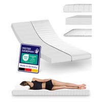 MATRATZE 160x200 H3 Kaltschaummatratze - Weiß, Textil (160/200cm) - Mister Sandman