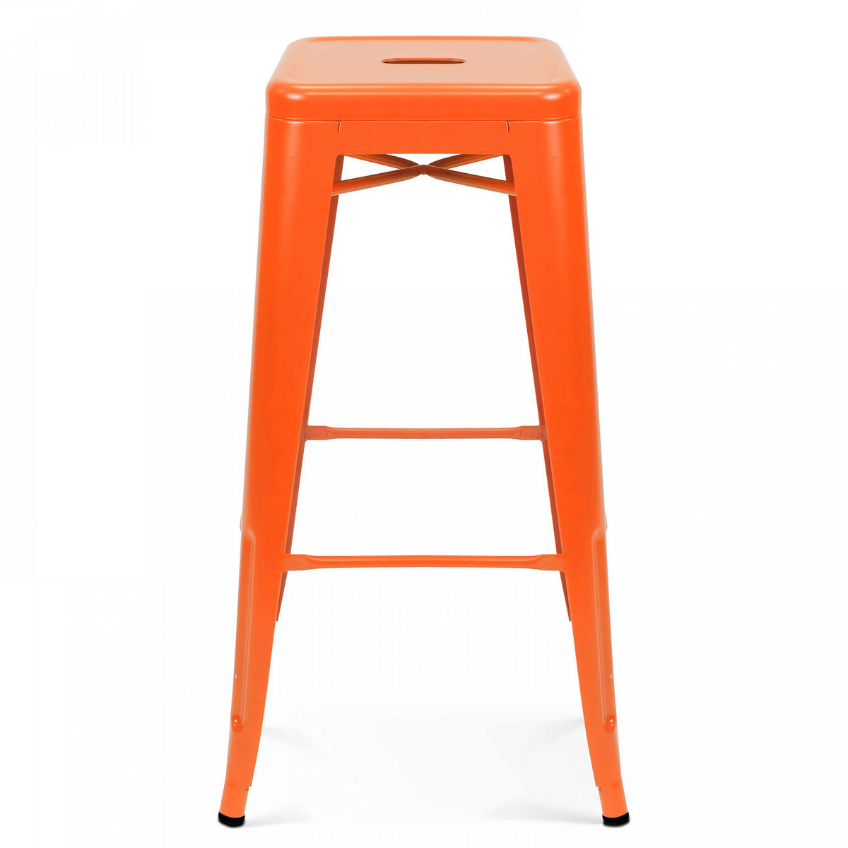 HOCHSTUHL, Orange - Orange, Metall (43/76/43cm) - Oviala