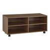 LOWBOARD Gränne - Dunkelbraun, Holzwerkstoff/Kunststoff (90/40.5/35cm) - [en.casa]
