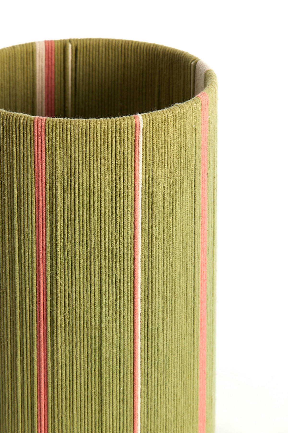 LAMPENSCHIRM Medan Grün Ø25/36 cm - Grün, Textil (25/25/36cm) - Light & Living