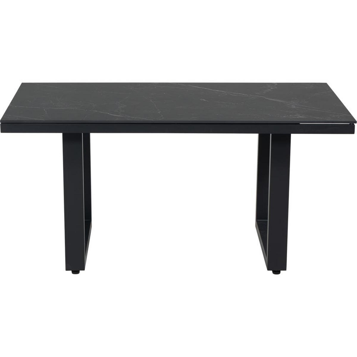 GARTENTISCH Monte - Grau - 140/80/74 cm - Grau, Metall (140/80/74cm) - Lesli Living