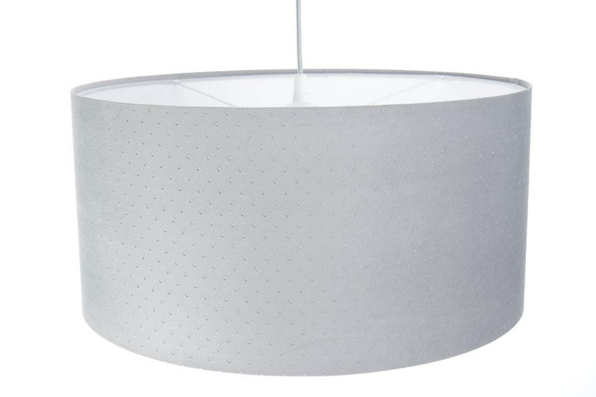 HÄNGELEUCHTE Grau 60/30 cm - Weiß/Grau, Kunststoff (60/1.1/30cm) - ONZENO