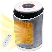 HEIZLÜFTER 2000 Watt Weiss Keramik - Weiß, Kunststoff (17/29.5/17cm) - KLAMER