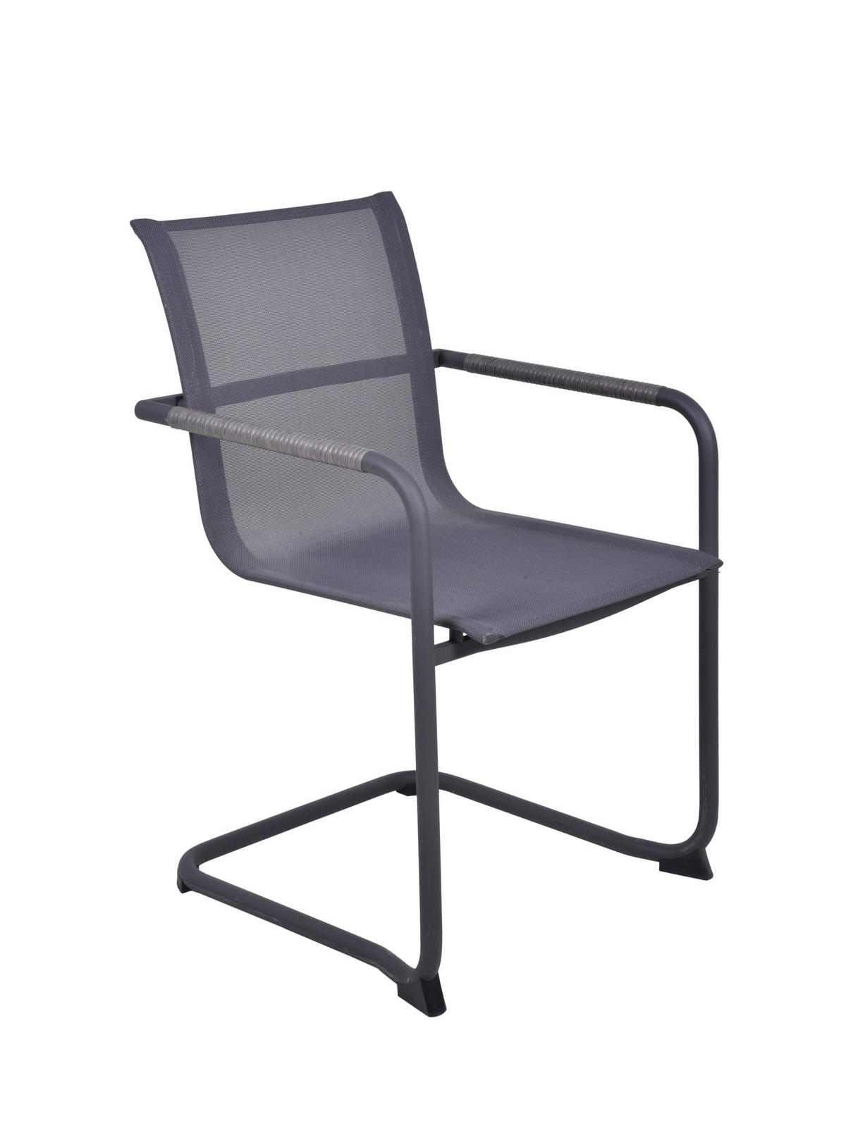 GARTEN-SITZGRUPPE Carla 9-teilig Gartenmöbel-Set - Grau, Kunststoff - DELUKE