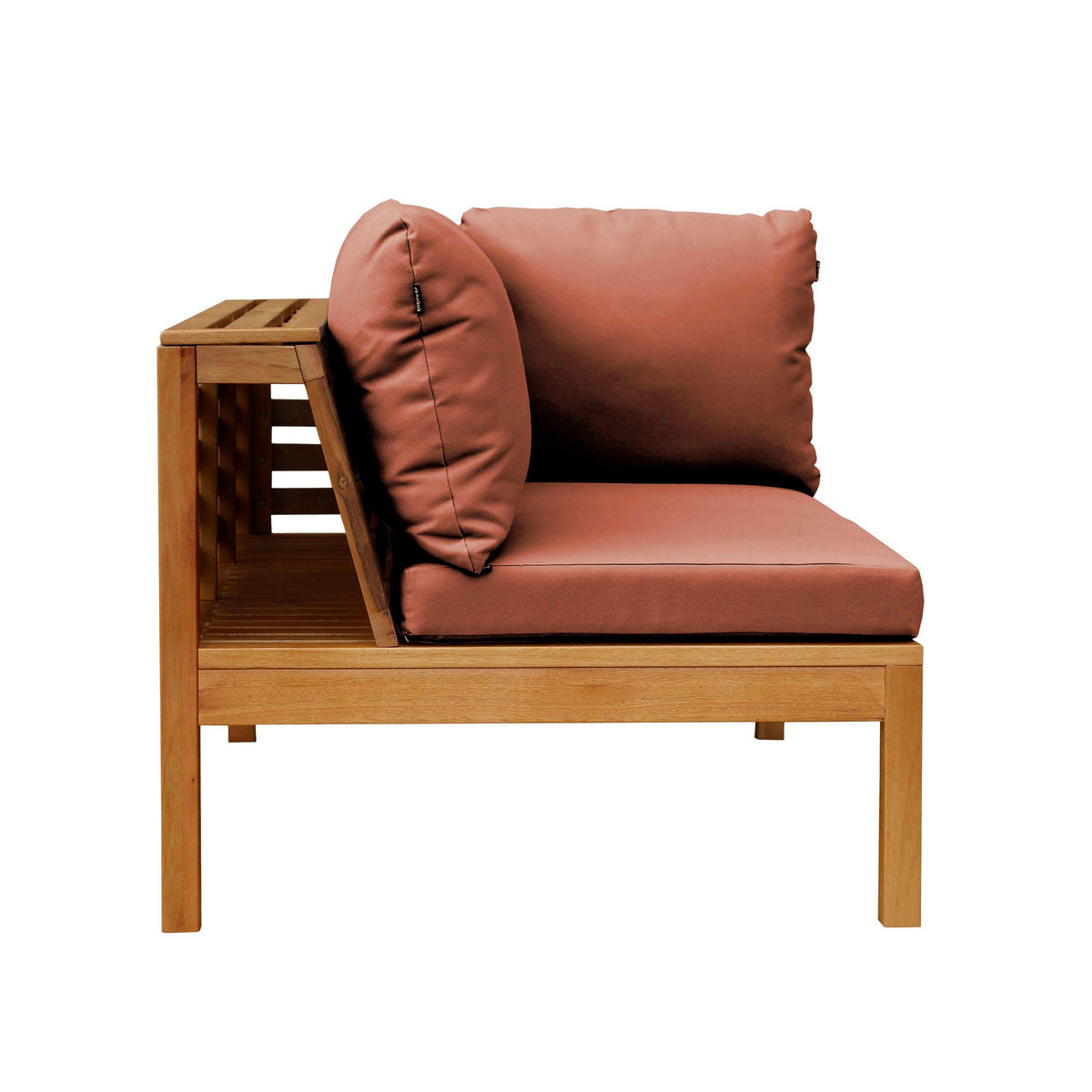 GARTENLOUNGE, Rot - Rot, Holz (120/63/80cm) - Oviala