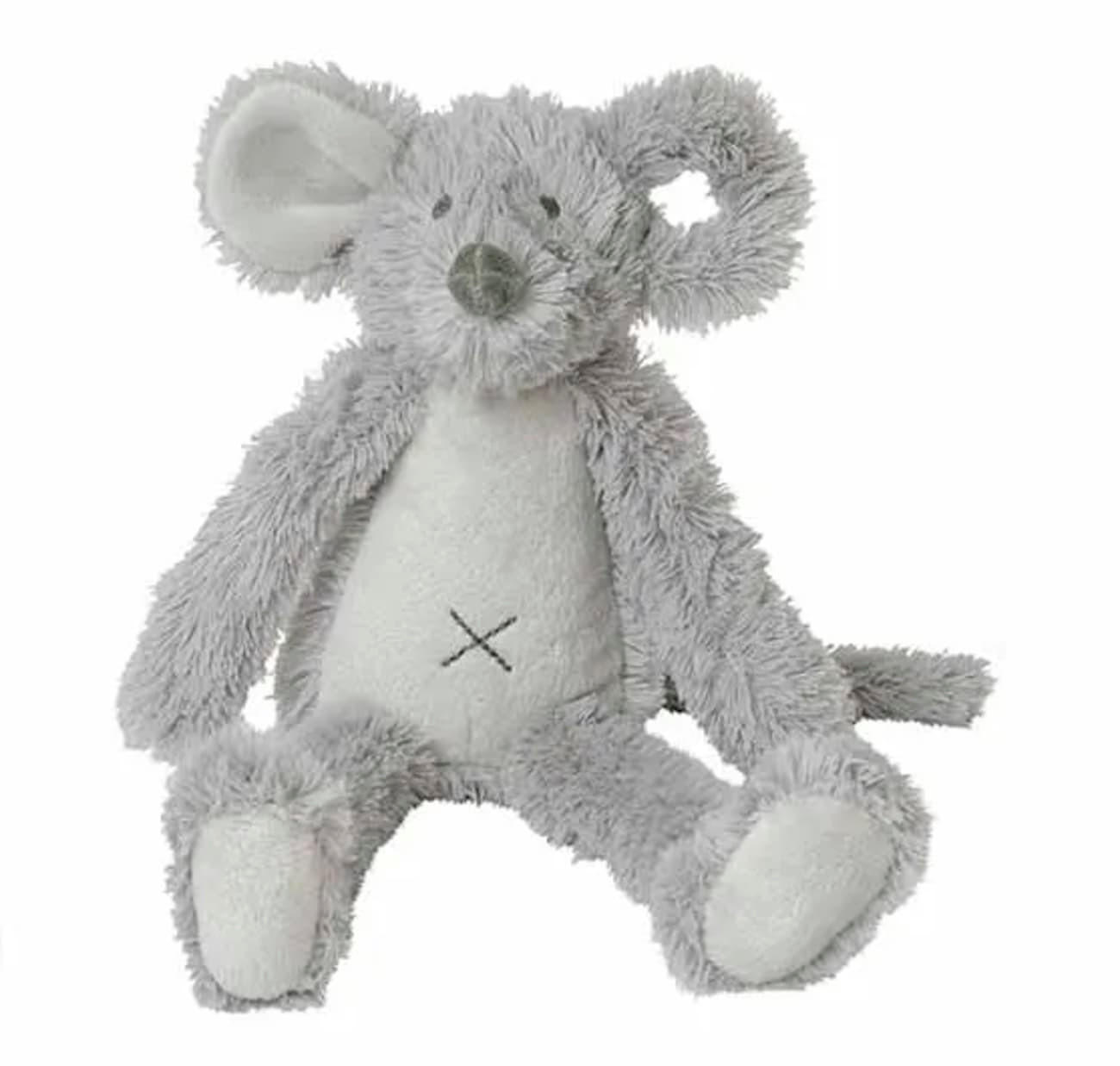 KUSCHELTIER Maus Mindy, Plüsch, grau, 40 cm - Grau, Textil (1/40cm) - Happy Horse