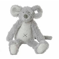 KUSCHELTIER Maus Mindy, Plüsch, grau, 40 cm - Grau, Textil (1/40cm) - Happy Horse