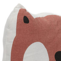 KINDERKISSEN mit Aufdruck 40/35 cm - Multicolor, Naturmaterialien (35/40cm) - Home Styling Collection