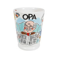 MAZAGRAN-BECHER Opa in Bunt - 500 ml - Multicolor, Keramik (0.5L) - Blond Amsterdam