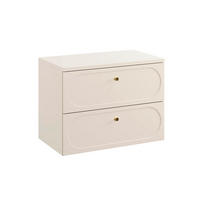 WASCHTISCHUNTERSCHRANK 80.6cm Sanae Sandbeige - Beige, Holzwerkstoff (80.6/59/46cm) - Petits-meubles