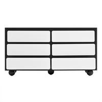 SIDEBOARD Naturfarben 140/40/80 cm - Weiß, Holzwerkstoff (140/74.5/38cm) - PANGIVO