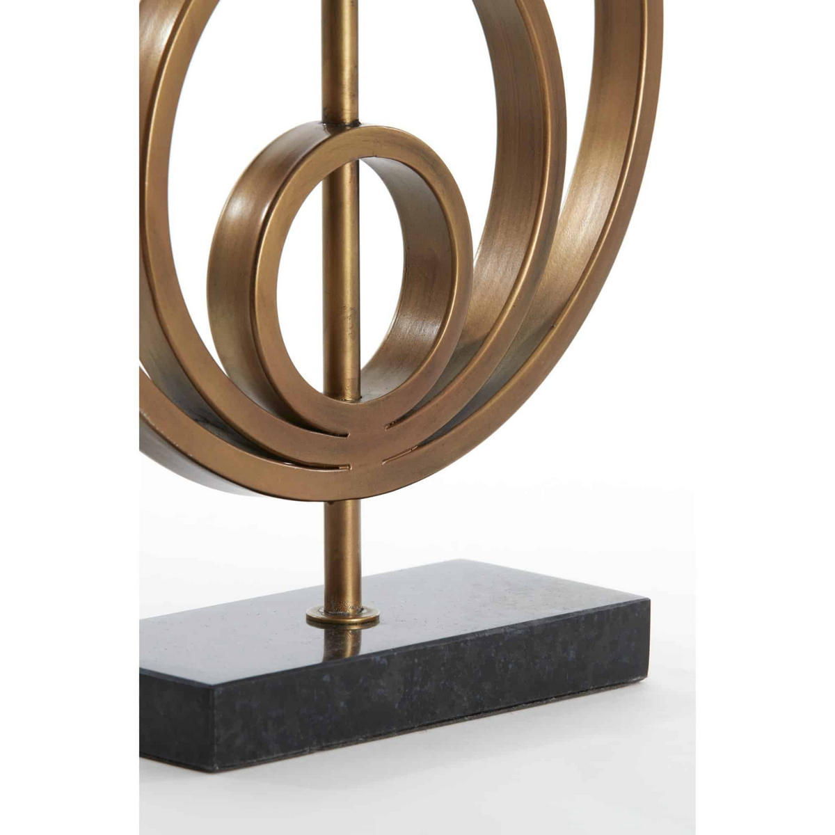 LAMPENFUSS Cassel Bronze 30/9/41 cm - Bronzefarben, Metall (30/9/41cm) - Light & Living