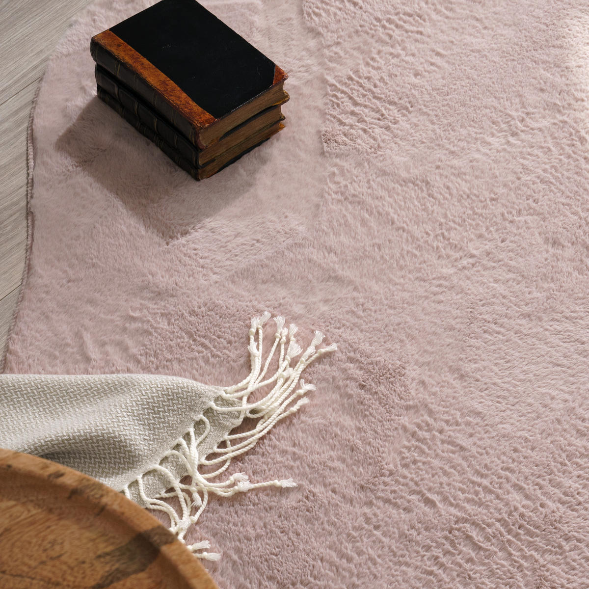 KURZFLORTEPPICH 120/160 cm Pelt 640 - Rosa, Textil (120/160cm) - Paco Home