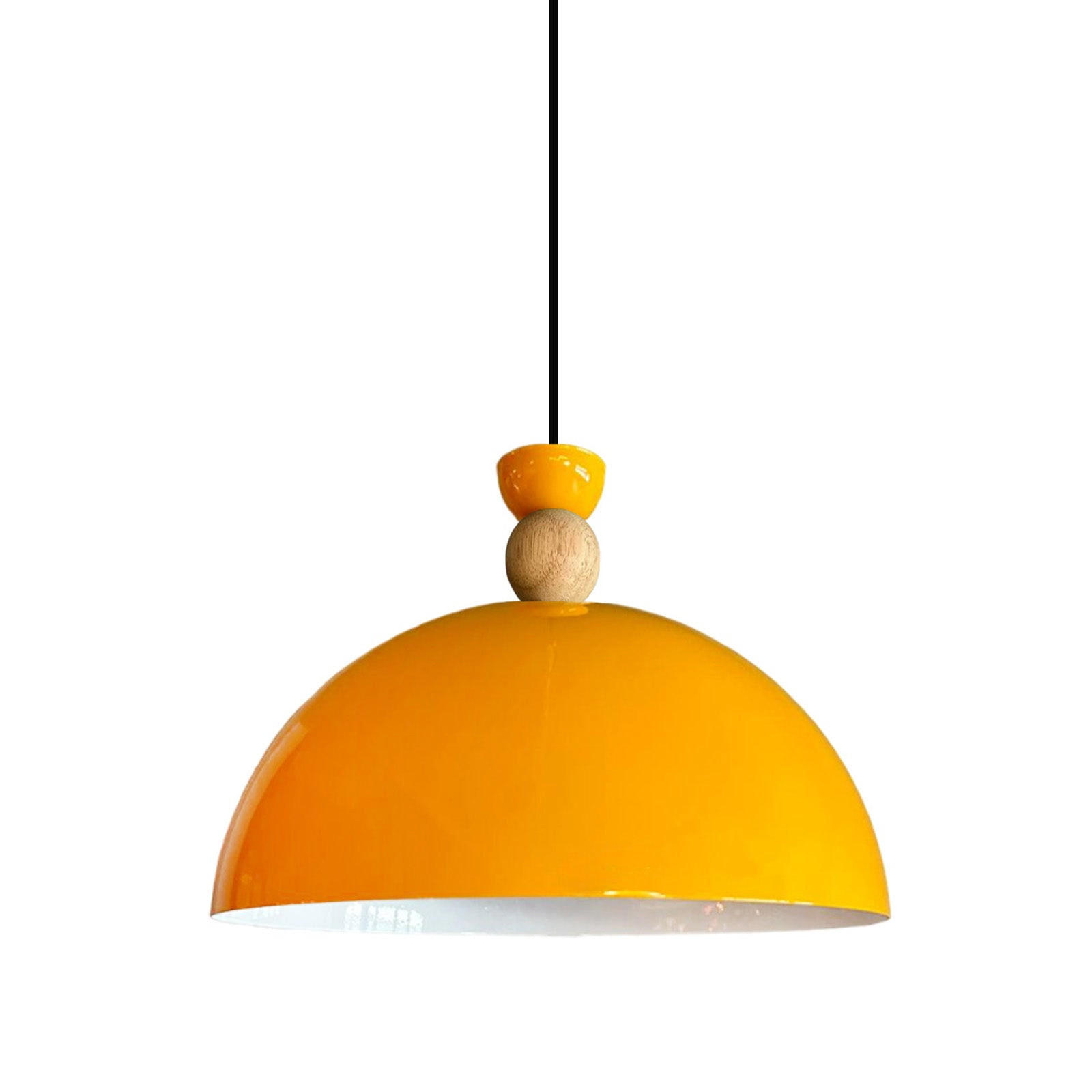 PENDELLEUCHTE Yimpi - Gelb, Metall (30/30/25cm) - Bamyum