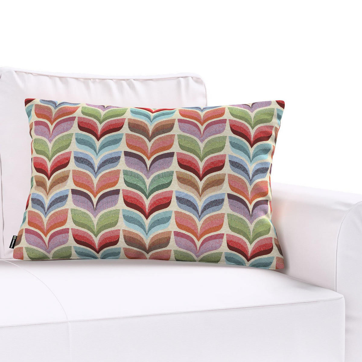 KISSENHÜLLE Intenso pink, 47x28 cm - Pink, Textil (47/28cm) - Dekoria