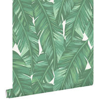 TAPETE Bananenblätter 53 cm x 10.05 m - Grün, Papier (53/1000cm) - ESTAhome