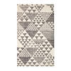 BAUMWOLLTEPPICH Delphi geometrisch 120/170 cm - Schwarz, Textil (120/170cm) - Homescapes