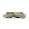 ECKSOFA EMILY mit Schlaffunktion Quelle 06 Links - Beige, Textil (275/200cm) - Bedante