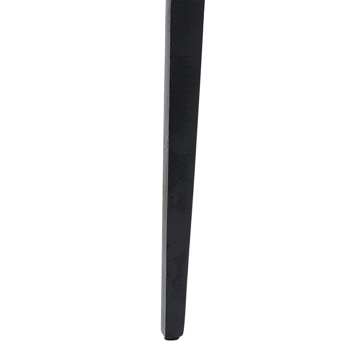 BEISTELLTISCH Marmor weiß/schwarz rund 36 cm Tihoi - Schwarz/Weiß, Stein (36/36/56cm) - Beliani