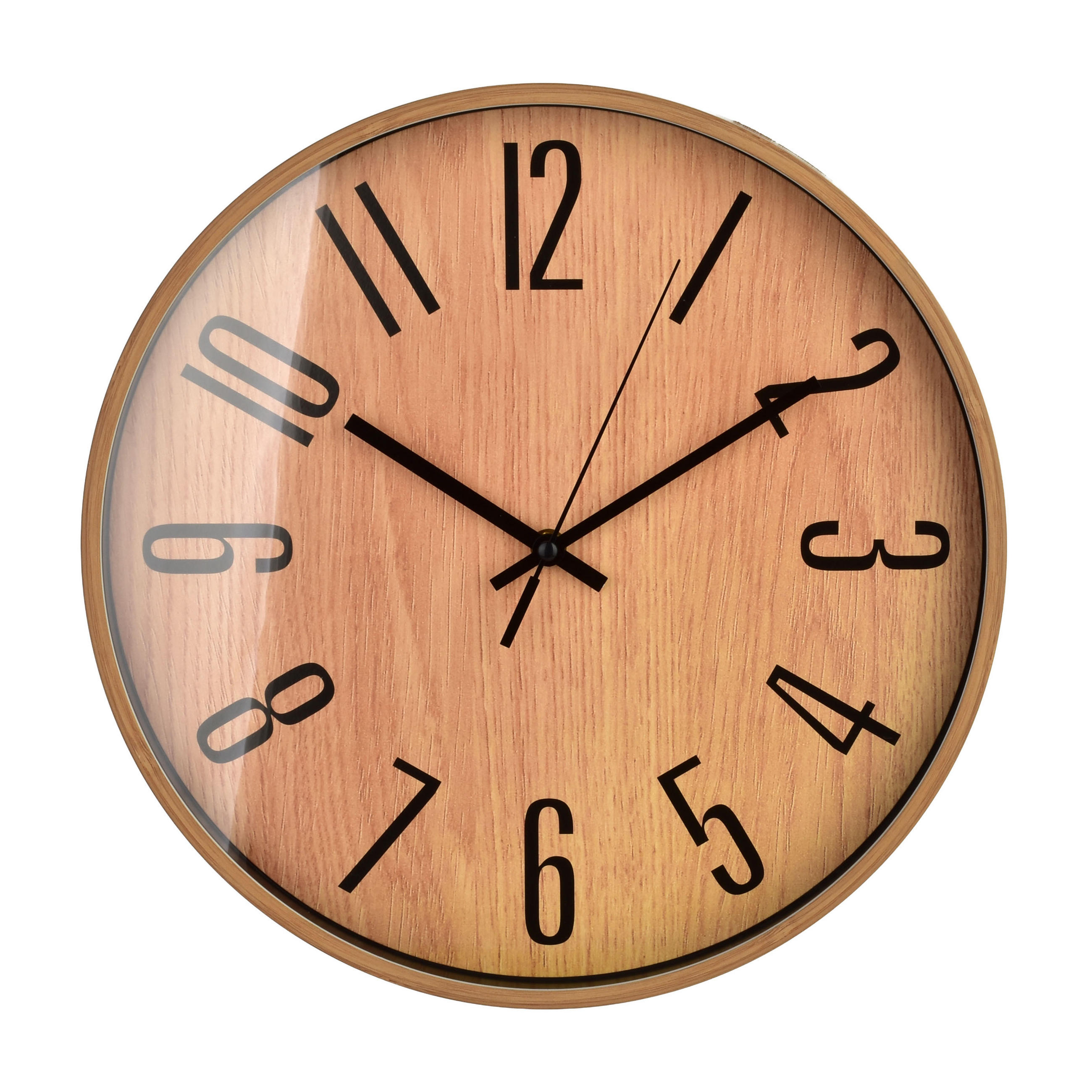 WANDUHR Ramsey Beige 34/4/34 cm Kunstoff - Beige, Kunststoff (34/34/4cm) - Mondex