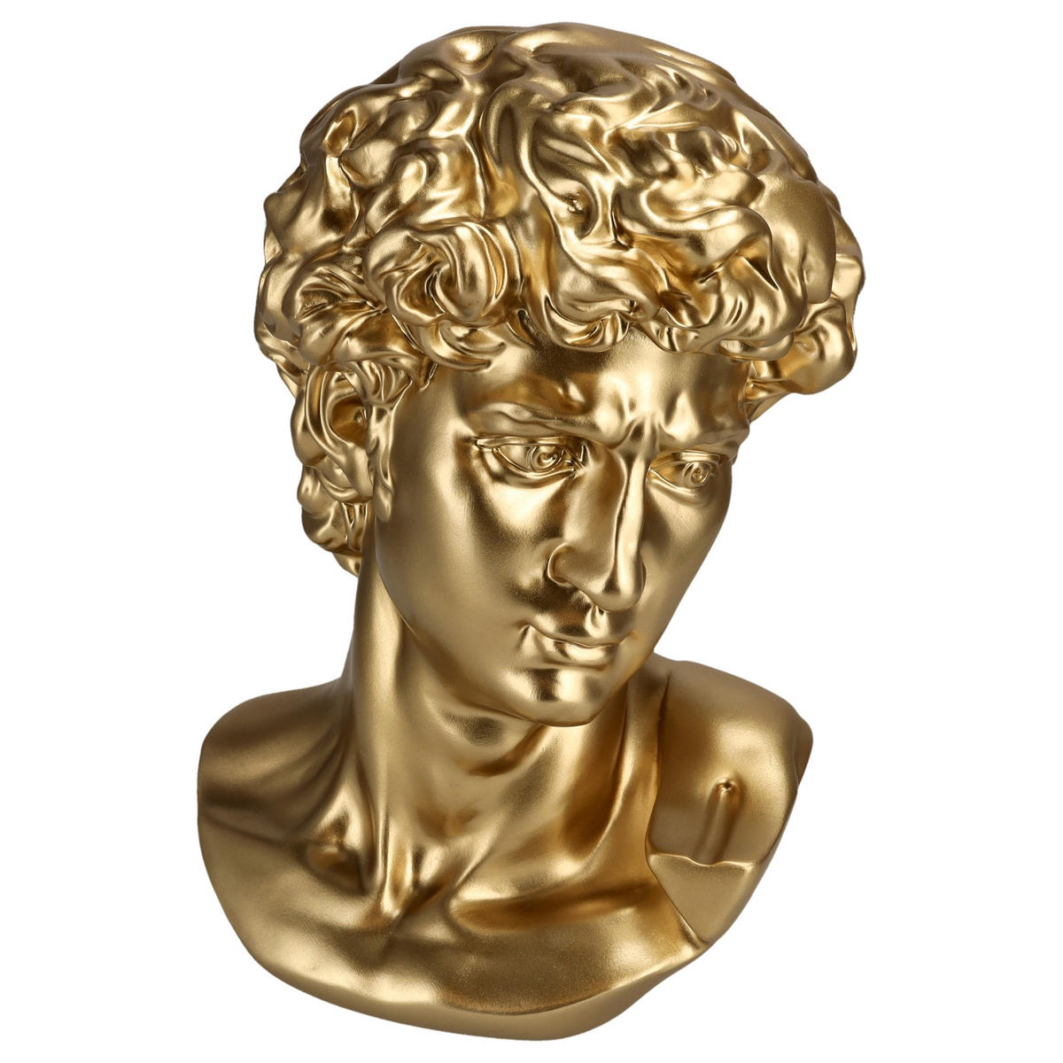 FIGUR Davios - Goldfarben, Kunststoff (16/29/21cm) - home&you