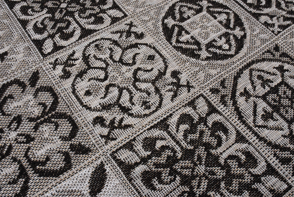 TEPPICH MELISSA Grau 140/200 cm - Grau, Kunststoff (140/200cm) - Tapiso