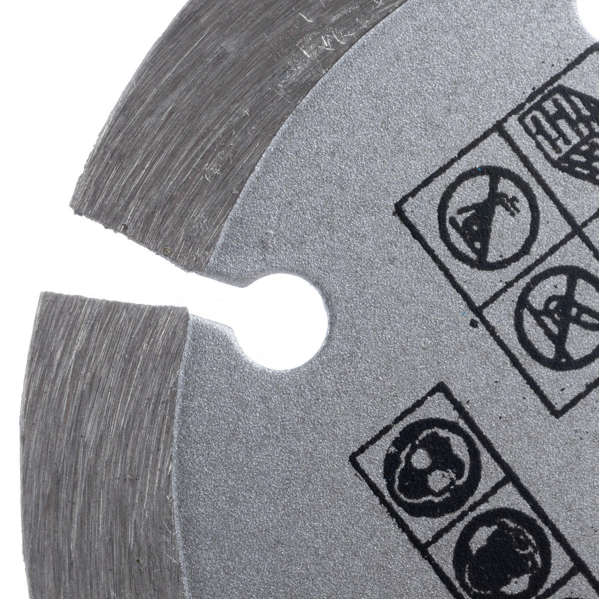 DIAMANTTRENNSCHEIBE Segmentiert - 75 mm, Bohrung 10 mm, 1,2 mm, lasergeschweißt, Trocken, für Baustoffe, Winkelschleifer 12 V - Multicolor, Kunststoff/Metall (10/10/10cm)