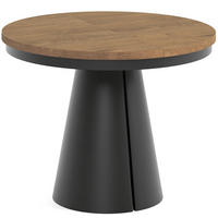 TISCH Schwarz ALMA Ausziehbar 100/176 cm - Eichefarben/Schwarz, Holzwerkstoff (2/100/76cm) - Sepro Meble