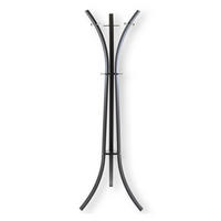 GARDEROBENSTÄNDER LUGANO - Schwarz, Metall (58/175/58cm) - IDIMEX