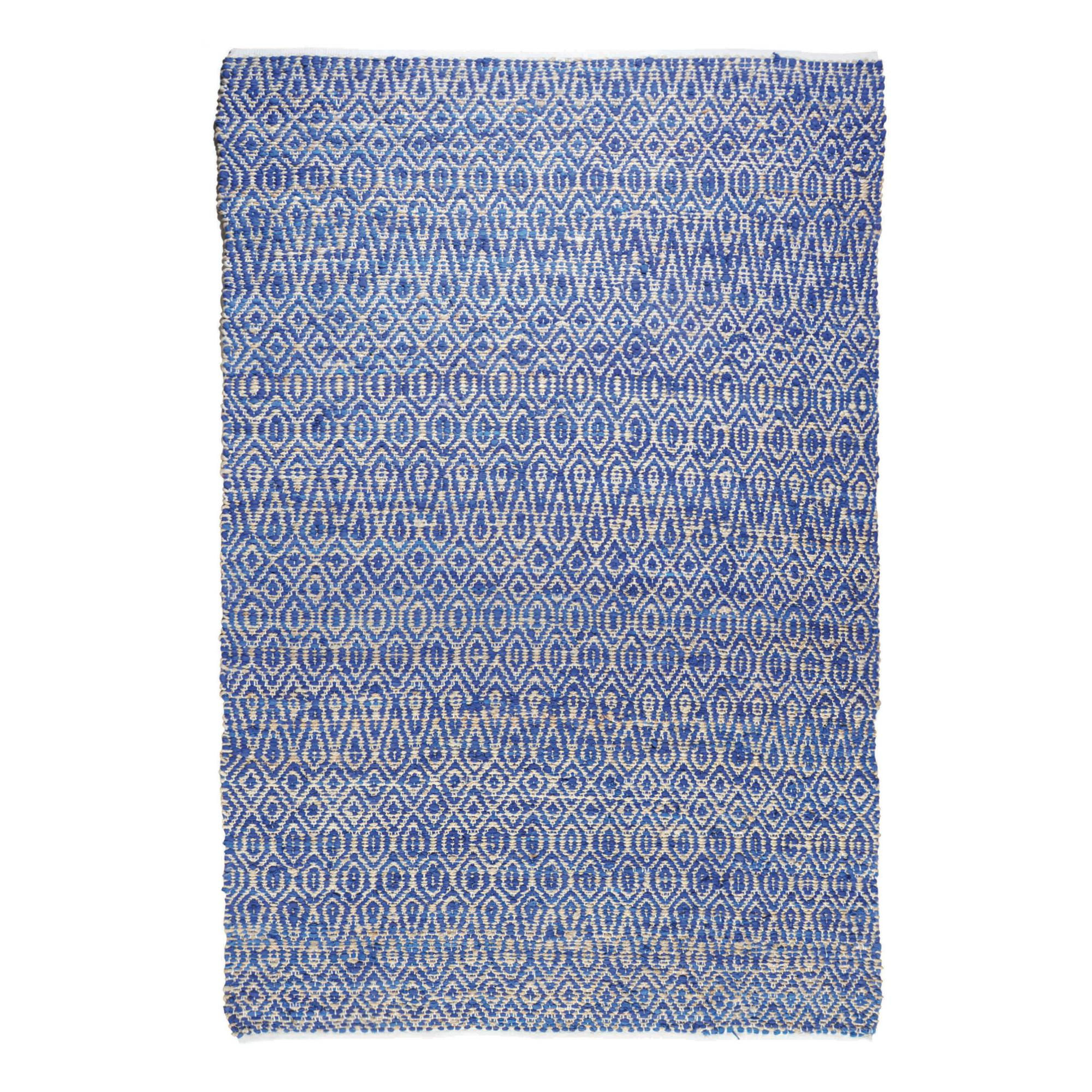 TEPPICH Pasadena indigoblau 120 x 180 cm - Dunkelblau, Textil (180/120cm) - The Rug Republic