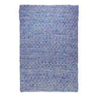 TEPPICH Pasadena indigoblau 120 x 180 cm - Dunkelblau, Textil (180/120cm) - The Rug Republic
