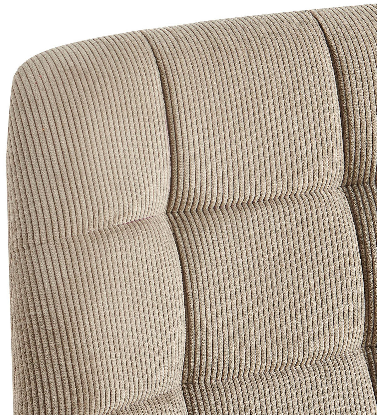 ESSZIMMERSTUHL 2er Set Fanor Cord Taupe Wohnzimmerstuhl - Taupe, Textil (45/84/55cm) - DELUKE