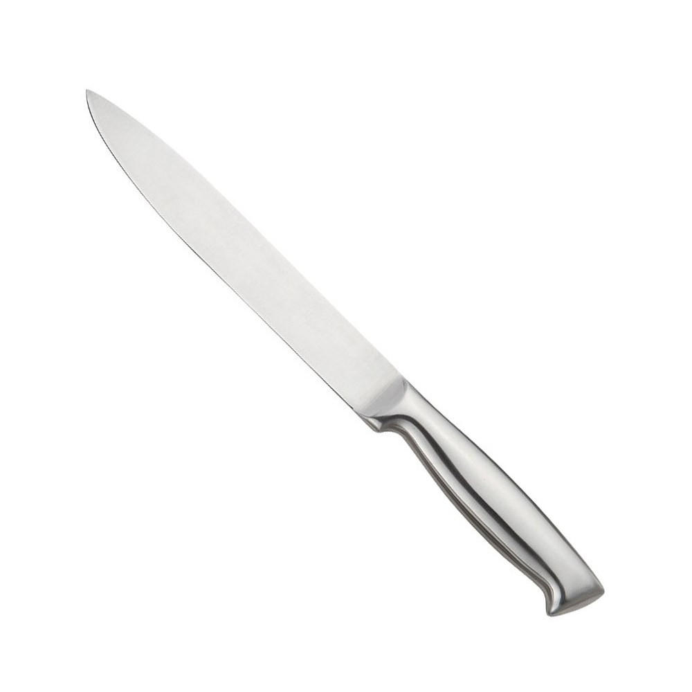KÜCHENMESSER Silber 32/2/32 cm KH3434 - Silberfarben, Metall (32cm) - Kinghoff 
