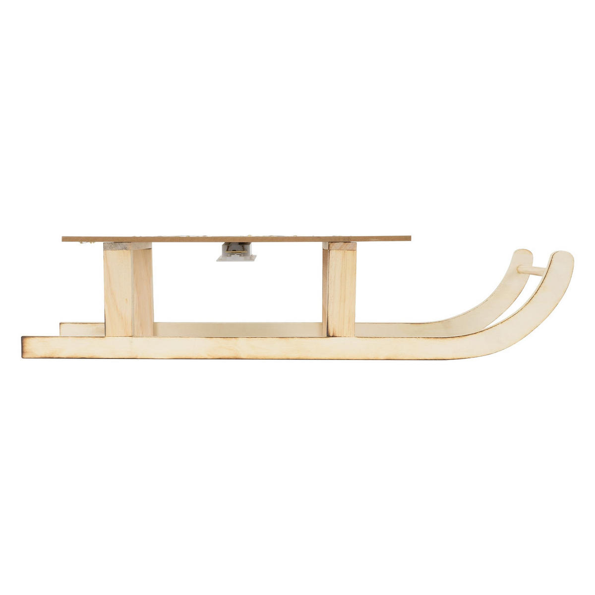 WEIHNACHT Schlitten - Braun, Holz (21/13.5/60cm) - ECD-Germany
