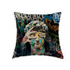 WENDE-KISSENHÜLLE POP-Art David 45/45 cm - Multicolor/Schwarz, Textil (45/45cm) - beties Heimtextil