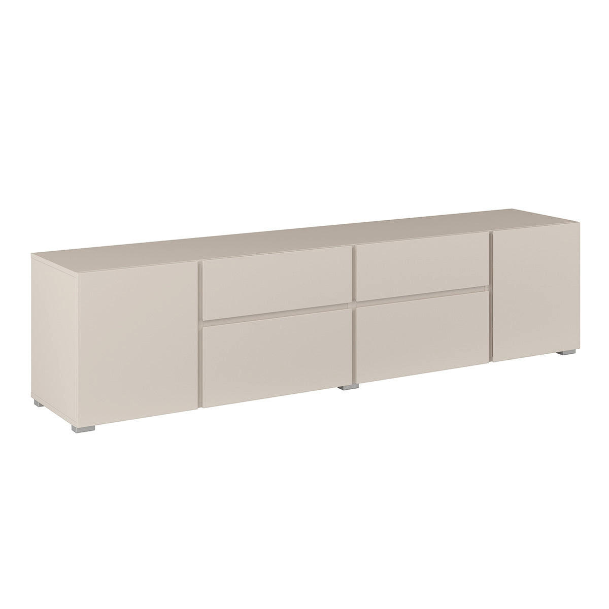 TV STOLÍK Maxis Kašmír - béžová, kompozitné drevo (195/48/40cm) - Petits-meubles