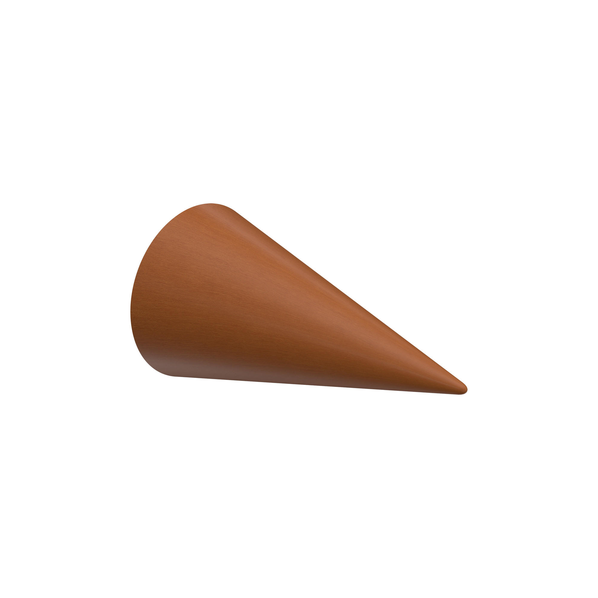 ENDSTÜCKE FÜR GARDINENSTANGEN 20 mm Ø, Siveo Kirschbaum, Packung 2 Stück - Kirschbaumfarben, Holz (6/3.5/3.5cm) - INTERDECO