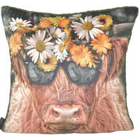 KISSENHÜLLE EL TORO - Multicolor, Textil (45/45cm) - Yve! decoration