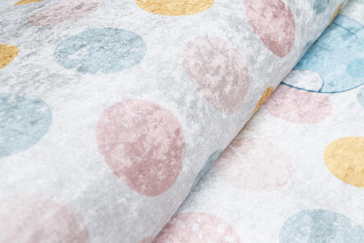 TEPPICH EMMA Grau 160/230 cm - Grau, Kunststoff (160/230cm) - Tapiso