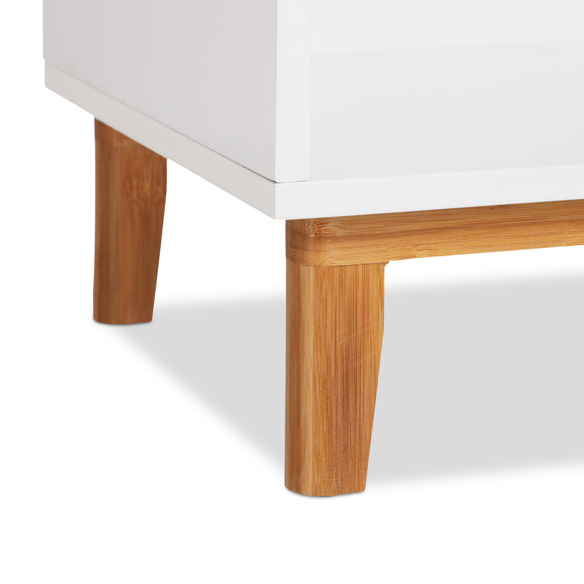 STANDREGAL - Weiß, Holz/Holzwerkstoff (32/71/30cm) - Relaxdays