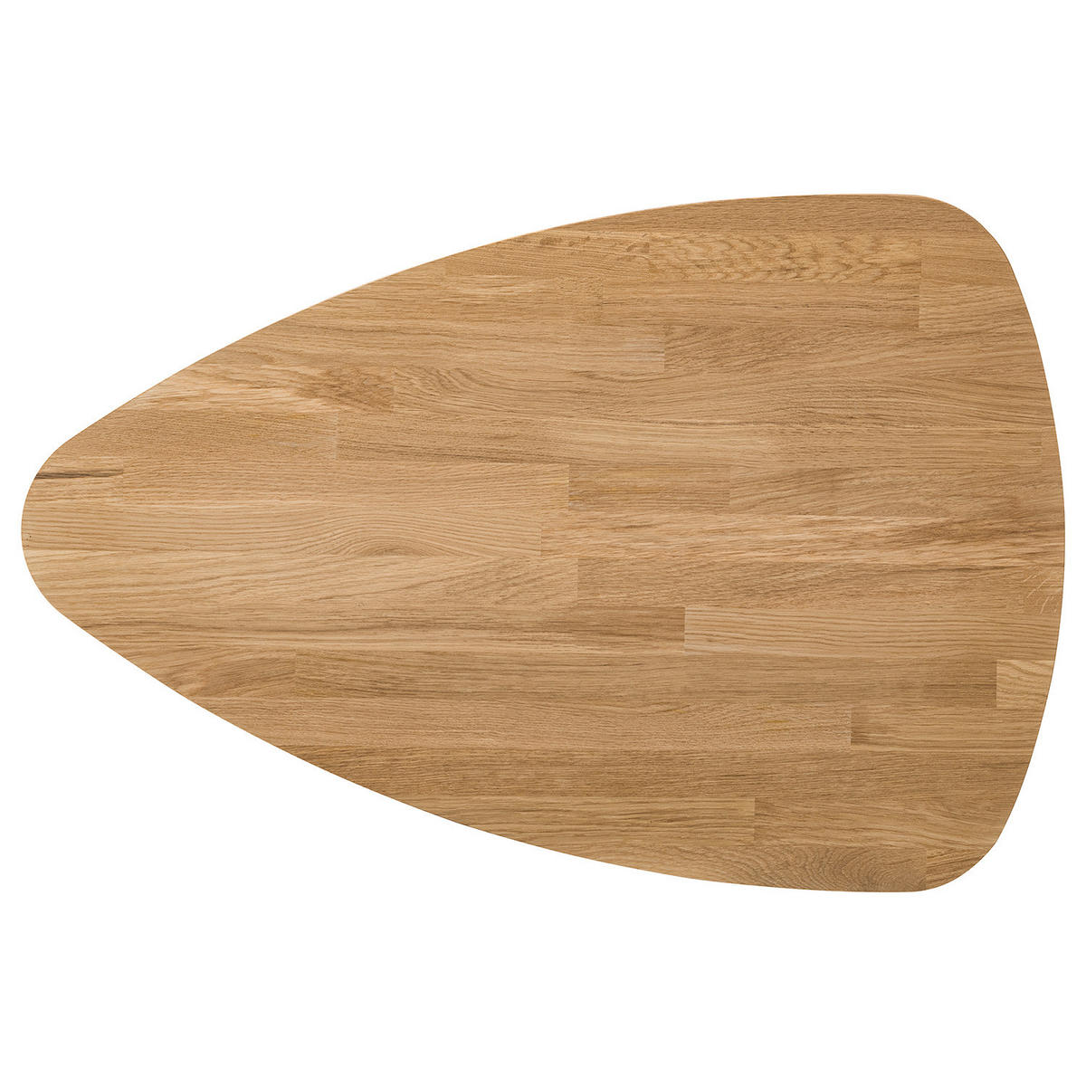 COUCHTISCH - Massivholz - Eichefarben/Braun, Holz (60/90/43cm) - home24