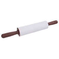 SILIKON-NUDELHOLZ Sillinie drehbarer 47 cm - Braun, Kunststoff (6.5cm) - Orion 