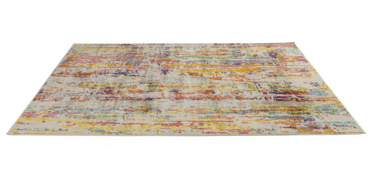 TEPPICH modern Flachgewebe BLOOMFIELD Mehrfarbig 160 x 230 cm - Multicolor, Textil (160/230cm) - Novatrend
