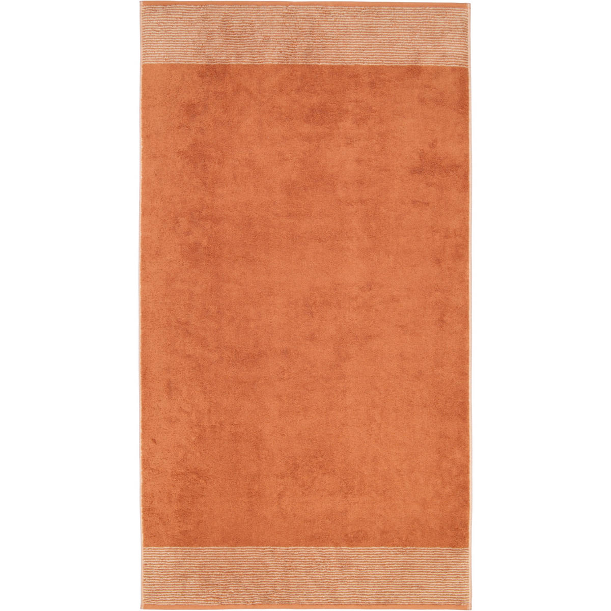 DUSCHTUCH LUXURY HOME TWO-TONE 590 KUPFER - 32 - Orange, Textil (80/150cm) - Cawoe